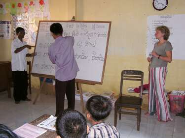 DDP classroom in Kampot